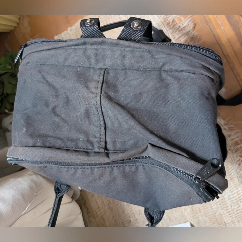 Unisex Fjallraven All Black Kanken No2 Laptop Backpack  , Black on Black